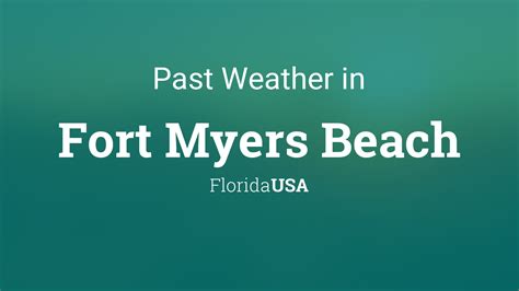 yesterday's temperature in fort myers.